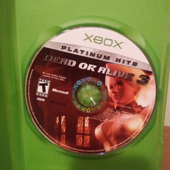 Dead Or Alive 3 For XBOX - Picture 1 of 3
